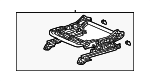 81536T39A11 - Body: Seat Track for Honda Image