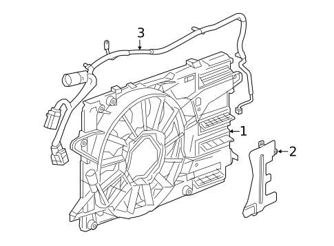 Cooling Fan for 2018 Buick Regal Sportback #0