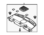 GP9A683A0D02 - Body: Pkg Tray Trim for Mazda: 6 Image