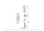 2033204413 - : Hydropneumatic Spring Leg for Mercedes-Benz: C240 Image