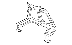 2010-2017 GM Air Cleaner Outlet Duct Bracket 15950819 GM ...