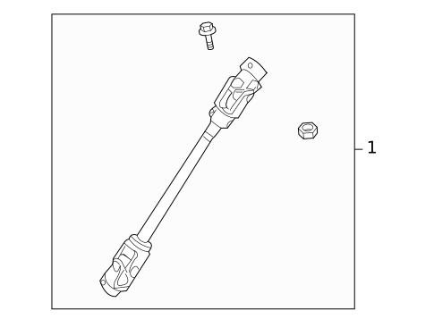Shaft & Internal Components for 2009 Pontiac G3 #0