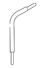 254203F500 - Cooling System: Rear Hose for Kia: Amanti Image