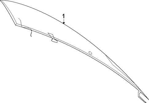 Glass - Lift Gate for 2020 Mini Cooper #0