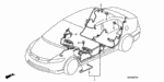 32107SNAA02 - Electrical/Exhaust/Heater/Fuel: WIRE HARNESS, FLOOR for Honda Image