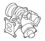 6K145874M - Air &amp; Fuel Delivery: Turbocharger for Audi Image