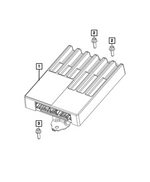 68642701AB - Electrical: Amplifier for Mopar Image