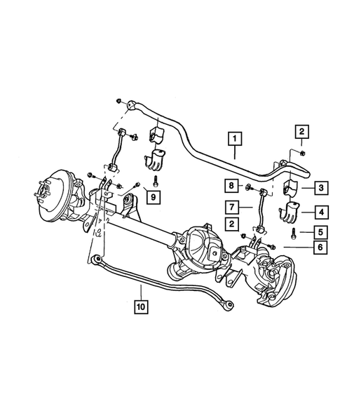Front Suspension for 2001 Jeep Grand Cherokee #1