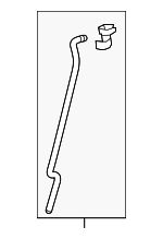 72613TLA305 - Body: Lock Rod for Honda: CR-V Image