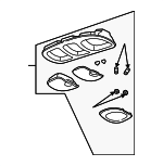 F75Z78061A78AAC - Body: Storage Compartment for Ford Image image