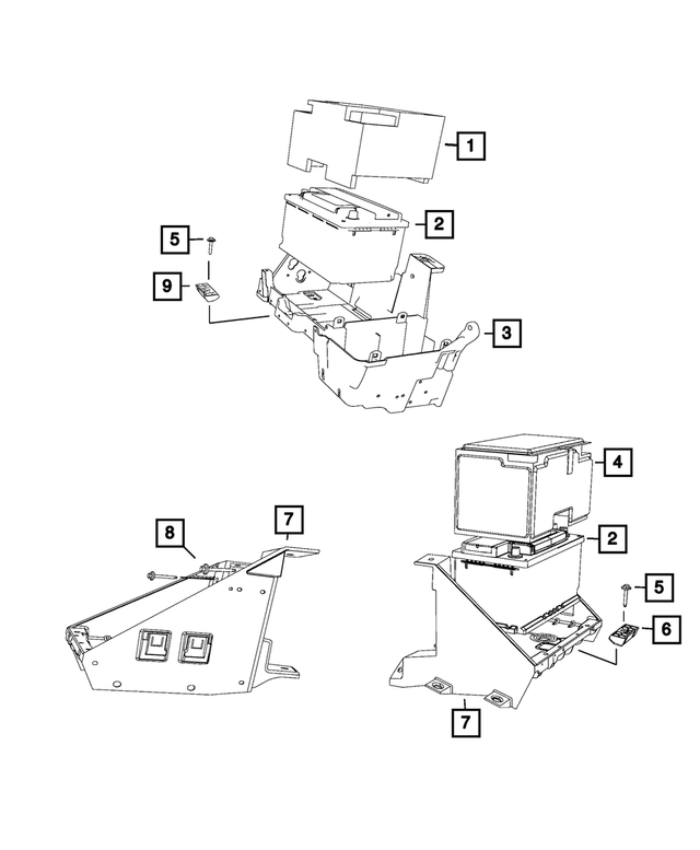 BA94R765AB - Electrical: Storage Battery, Canada for Mopar Image image