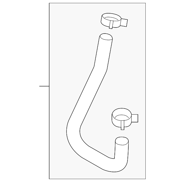 25415-C5601 - Lower Hose 2017-2020 Kia Sorento | Kia.Parts Store