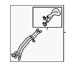 25414C5600 - : Engine Coolant Hose for Kia: Sorento Image