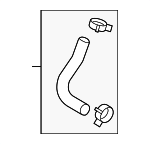 25414C5601 - : Upper Hose for Kia: Sorento Image
