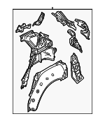 BCY270100B - Body: Inner Panel Assembly for Mazda Image