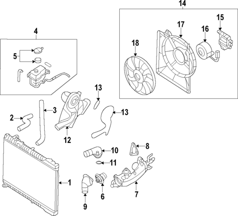 Water Pump for 2007 Hyundai Entourage #1