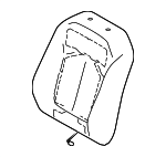 64130SL010 - : Seat Back Pad for Subaru: Forester Image