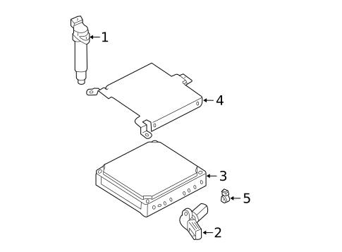 Ignition Coil for 2002 Nissan Sentra #0