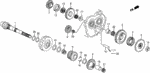 23543PH0000 - Transmission - Automatic: SPRING A, IDLE GEAR SHAFT for Honda Image