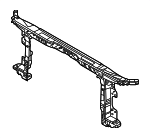 64101IB000 - : Radiator Support for Hyundai Image