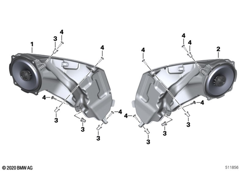 Loudspeaker for 2021 BMW-Motorrad R 18 Transcontinental #0