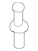 51111908077 - Body: Headliner Retainer for BMW Image