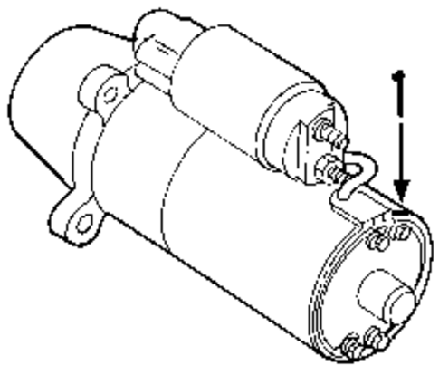 Starter for 2007 Ford Focus #0