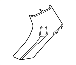 C2C9611AGD - Body: Upper Quarter Trim for Jaguar Image