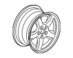 42700S9VA84 - : Wheel, Alloy for Honda: Pilot Image