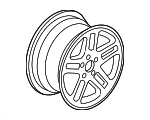 42700S9VA71 - : Wheel, Alloy for Honda: Pilot Image