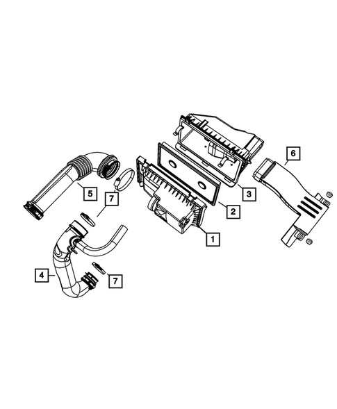 Air Cleaner for 2009 Jeep Patriot #1