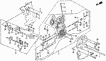 25145PA9010 - Transmission - Automatic: SHAFT, OIL PUMP GEAR for Honda Image