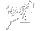 LC5Z7827791A - Body: Lower Panel for Ford Image