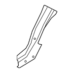 LC5Z7827800A - Body: Lower Brace for Lincoln: Aviator Image