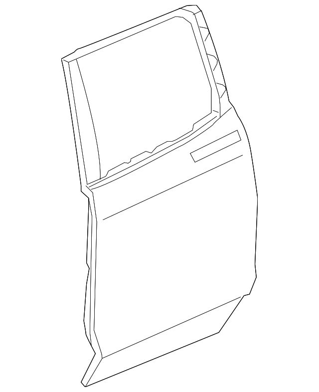 2021-2025 Honda Ridgeline Door Shell 67510-T6Z-A10ZZ | OEM Parts