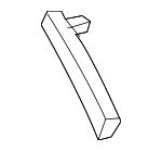 91510TG7000 - Body: Door Weather-strip Fastener for Honda: Passport, Pilot, Ridgeline Image