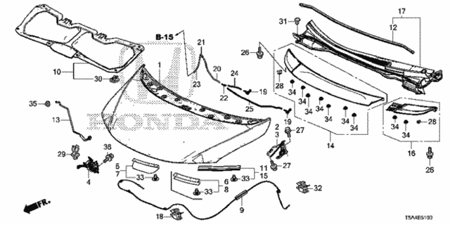 Engine Hood for 2016 Honda Fit #0