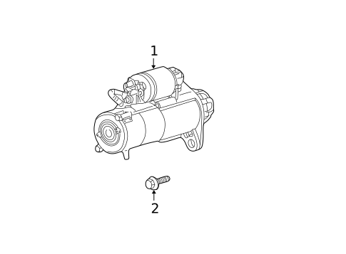 Starter for 2003 Oldsmobile Alero #0