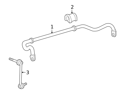 Stabilizer Bar & Components for 2008 Porsche Boxster #0