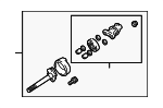 4522060110 - Steering: Intermediate Shaft for Lexus: LX470 Image