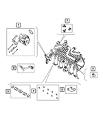 68568421AA - Fuel and Accelerator Pedal: Throttle Body for Mopar Image