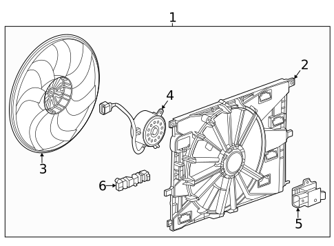 Cooling Fan, Clutch & Motor for 2025 Buick Encore GX #0