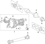 1673305801 - : Cv Joint Boot Kit for Mercedes-Benz Image