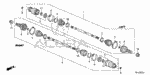 42317SZAA01 - Chassis: BAND, DRIVESHAFT BOOT for Acura Image