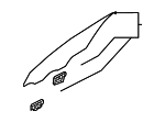 82410AR010 - Body: Door Glass for Hyundai Image