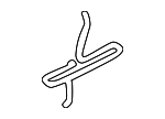 80A857817 - Electrical: Belt Guide for Audi Image