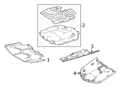 Splash Shields for 2011 Mercedes-Benz R350 #0