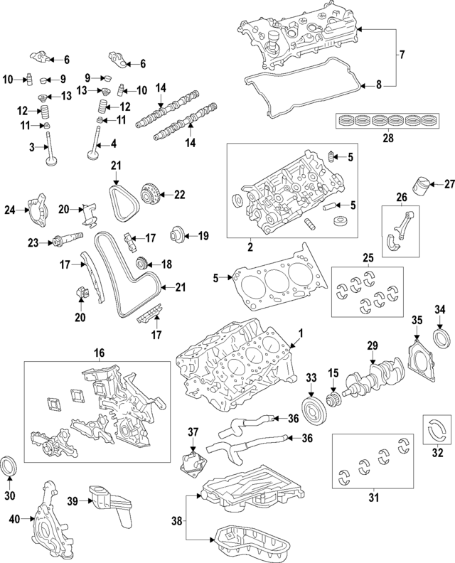 135A00P041 - Engine: Control Valve for Lexus Image