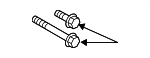 988178 - Belts &amp; Cooling: Accessory Drive Belt Idler Assembly Bolt for Volvo Image