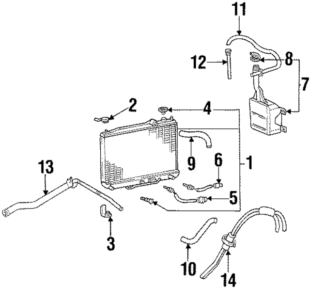 2531028D00 - : Radiator Assembly for Hyundai Image